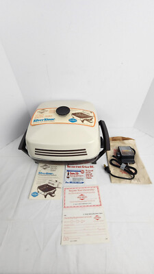 West Blend Silverstone Aluminum Electric Skillet - 12 in, New Old Stock, Cream