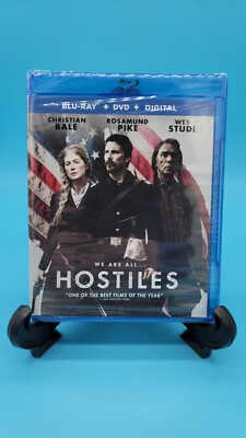 Hostiles [Blu-ray], New DVD, Christian Bale,Ben Foster,Adam Beach,Rory Cochrane,
