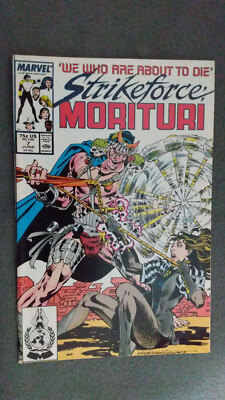 Strikeforce Morituri #7 (1987) FN-VF Marvel Comics $4 Flat Rate Comb Shipping