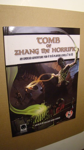 MODULE - TOMB OF ZHANG THE HORRIFIC *VF/NM 9.0* DUNGEONS DRAGONS