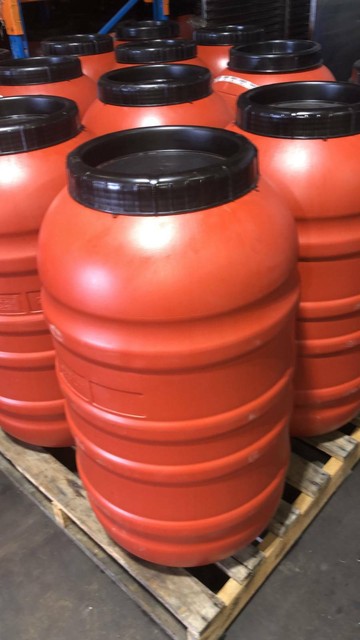 220 L Plastic Olives Drums/ Barrels with Lid | Other Garden | Gumtree