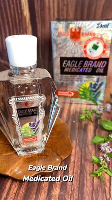 Eagle Brand Aromatic Lavender Eucalyptus Medicated Oil 24 mL