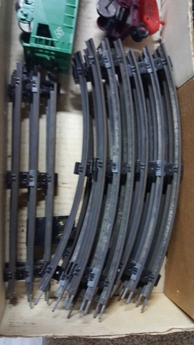 Vintage Louis Marx #4225 Steam Type Electric Train Set In Original Box