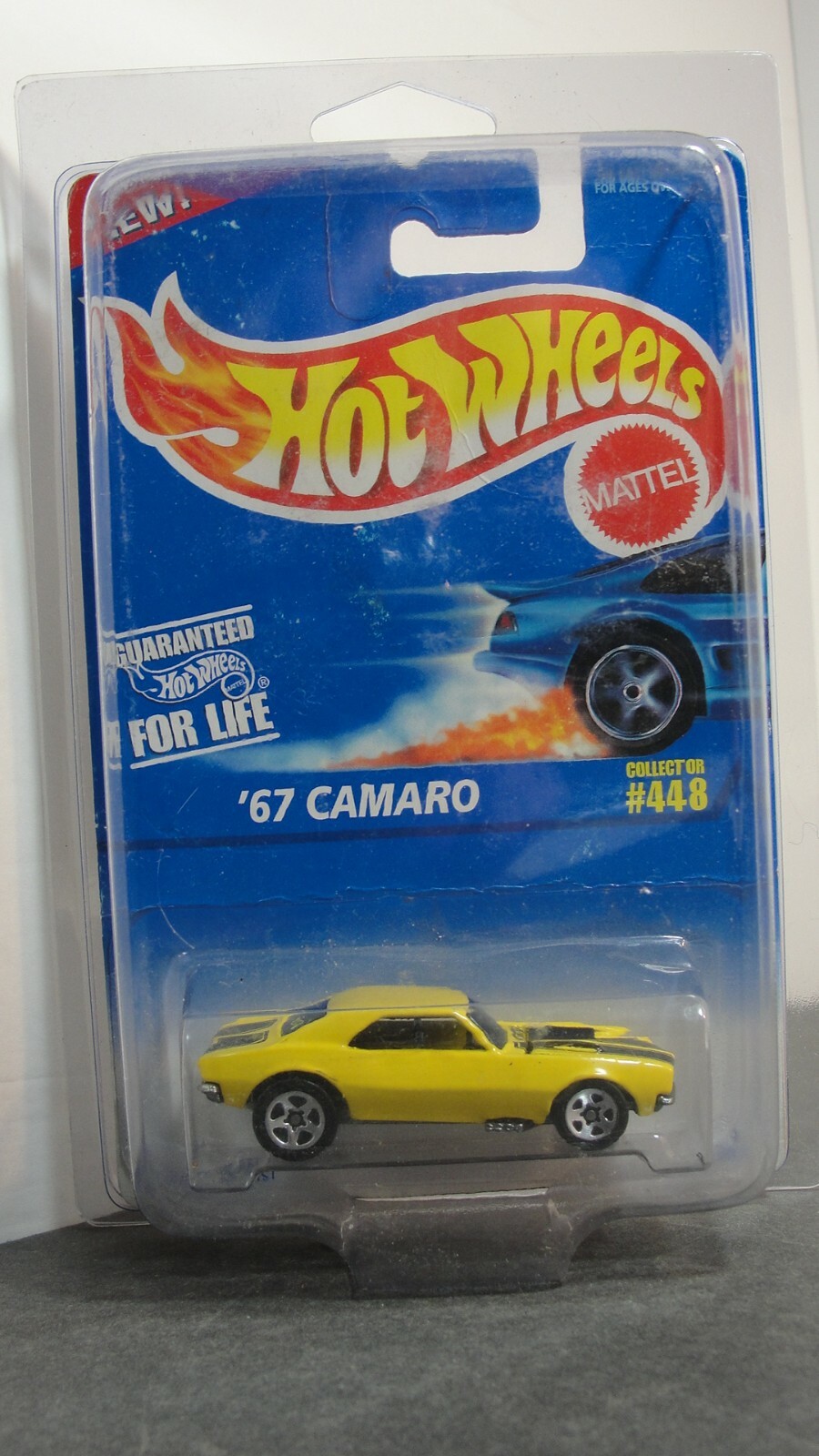 Hot Wheels 67 CAMARO #448 - 5 Hole & 5 Spoke Wheel