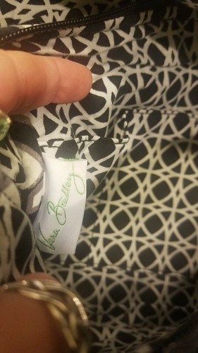 Vera Bradley Retired Night and Day Pattern Cross Body Satchel Shoulder Bag