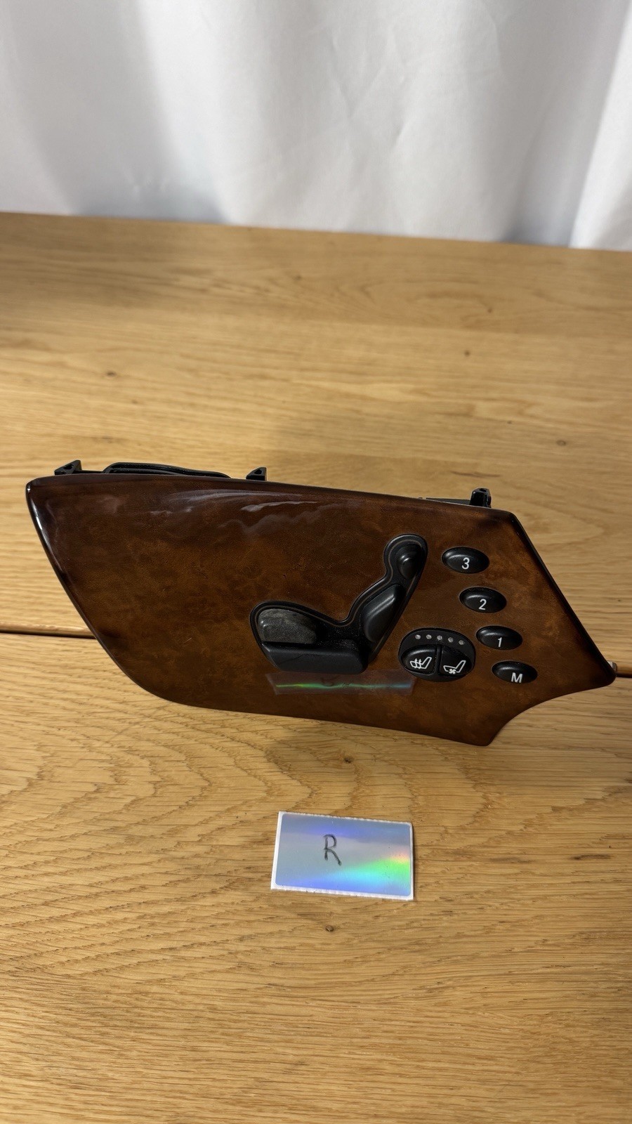 03-06 Mercedes W215 CL500 CL55 Right OEM Seat Control Switch Trim Bezel