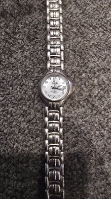 Embassy by Gruen Watch with Date Luminous Hands Stainless Bracelet Japan Movt
