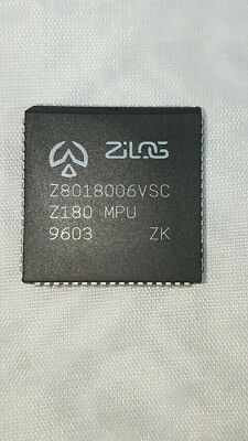  Z8018006VSC ZILOG,  Z180 MPU  IC MPU, IN USA ! FREE SHIPPING !