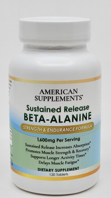 Американские добавки замедленного высвобождения бета-аланина-сила и выносливость