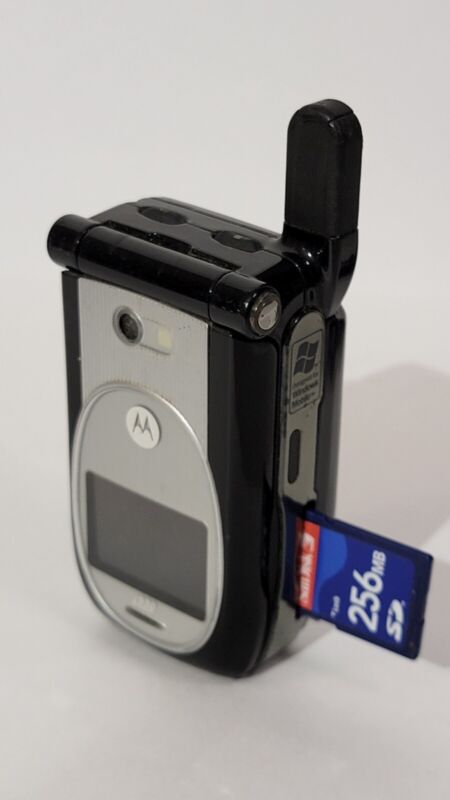Very Rare Motorola iSeries i930 Silver (Nextel) Collector Windows Flip Phone