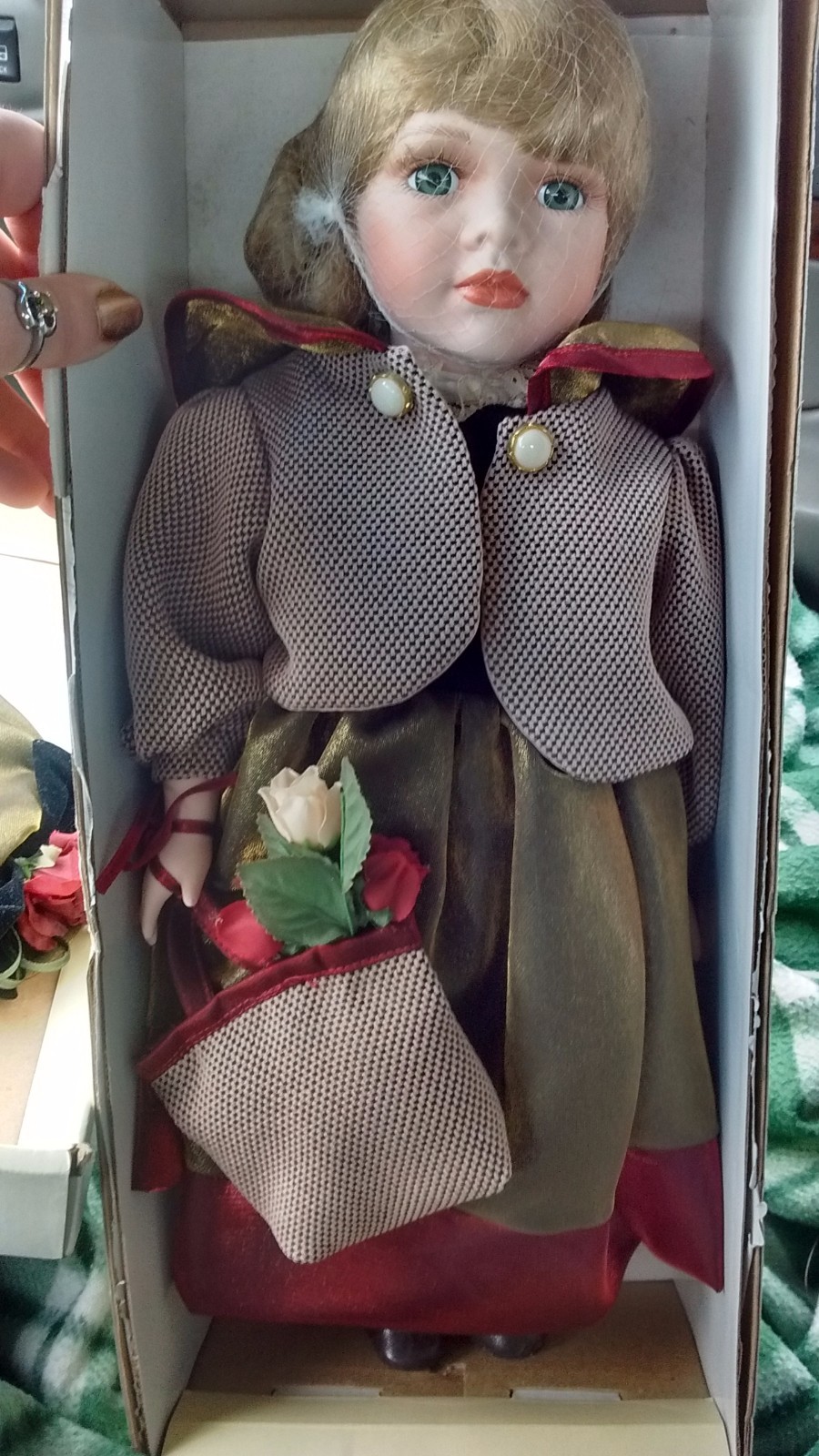 Madison Lee Limited Edition Porcelain Doll With Certificate of Authenticity