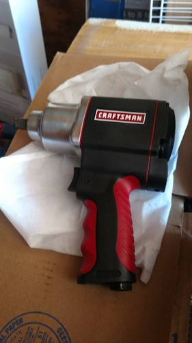NEW  Craftsman 1/2 inch Impact Wrench Air Powered High Torque free shipping
