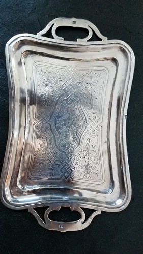 Antique 1873 Russian  Silver Tray  4.78oz.
