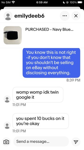 Item photo(s) from verified buyer