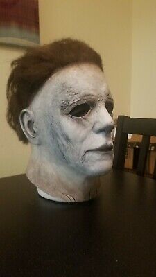 Michael Myers 2018 Trick or Treat Repainted Mask with Coveralls and Boots. 