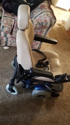 Electric wheelchair batteries