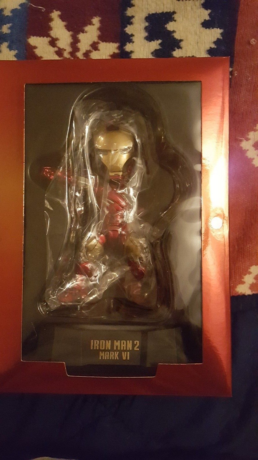 Beast Kingdom Egg Attack Iron Man 2 Mark MK VI Figure Avengers