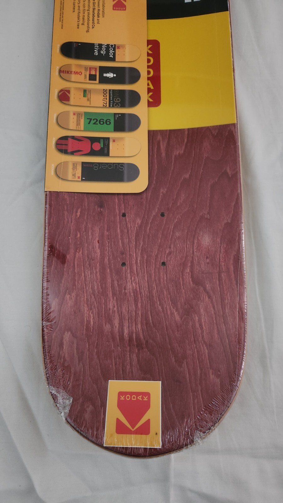 *NEW* Girl Skateboards Sean Malto Kodak Skateboard Deck 8.125x31.625" *READ*