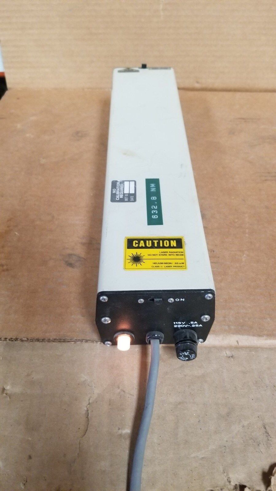 Spectra Physics Model 155 Laser Powers Up! | eBay Spectra Physics Model 155 Laser Powers Up! | eBay