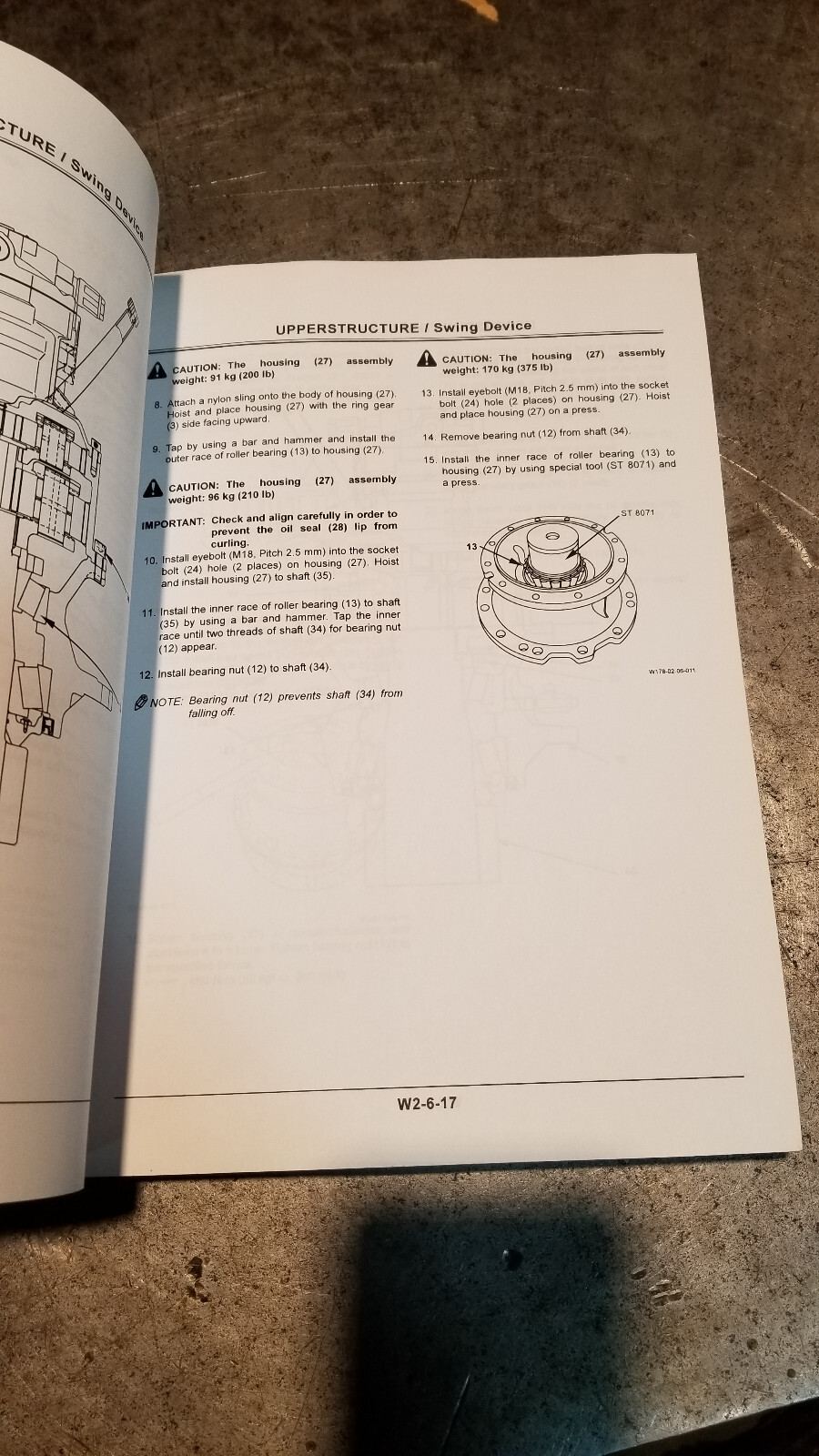 ZAXIS 650LC-3 670LCH-3 WORKSHOP MANUAL W1J7-E-00 - Picture 4 of 6