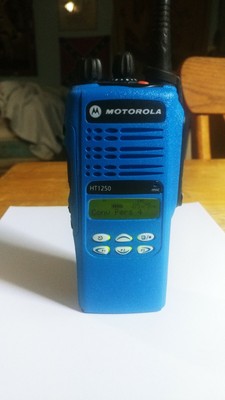 Motorola HT1250 LS+ 403-470MHz UHF Intrinsically Safe Radio refurbished blue. Buy it now for 150.0