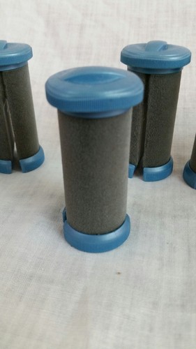 Conair Ion Shine Replacement Lot Of 6 Medium Soft Velvety Rollers CHV261X Curler