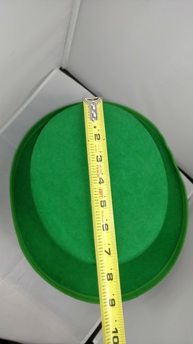 Vtg Planar - Merino 100% Wool Green Top Hat Size Medium Irish St. Patrick's Day