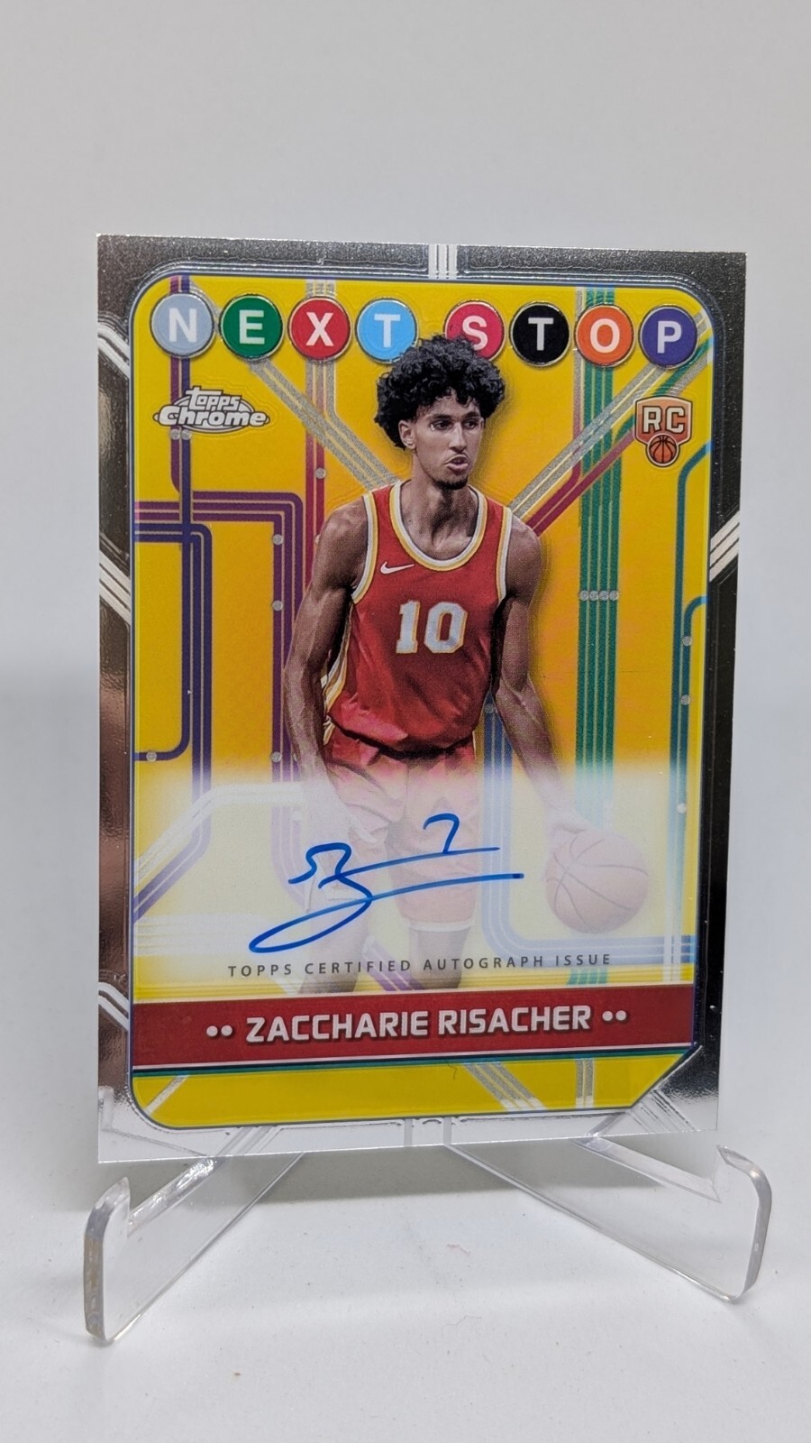 ひ*ろ様 Topps Chrome EKITIKE auto サインROOKIE 2022-23 Topps Chrome Hugo Ekitike Rookie RC Autograph