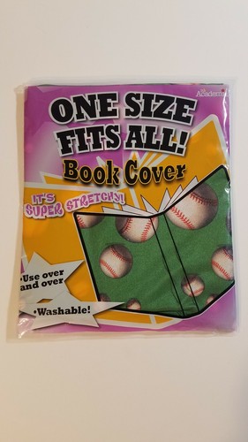 Book Cover 3 Pack Sports Pack Stretchable One Size Fits All