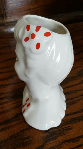 Vintage Lady Head Vase