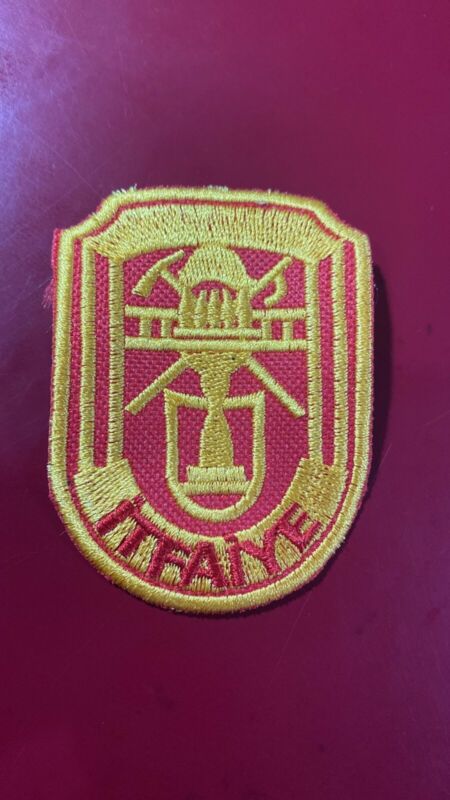 Turkish FIRE Department Uniform CHEST Badge Patches UNUSED Türkei -