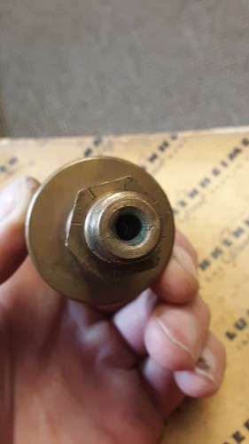 VINTAGE BRASS LUNKENHEIMER NO. 1 FIG. 1300 SENTINEL DRIP OILER