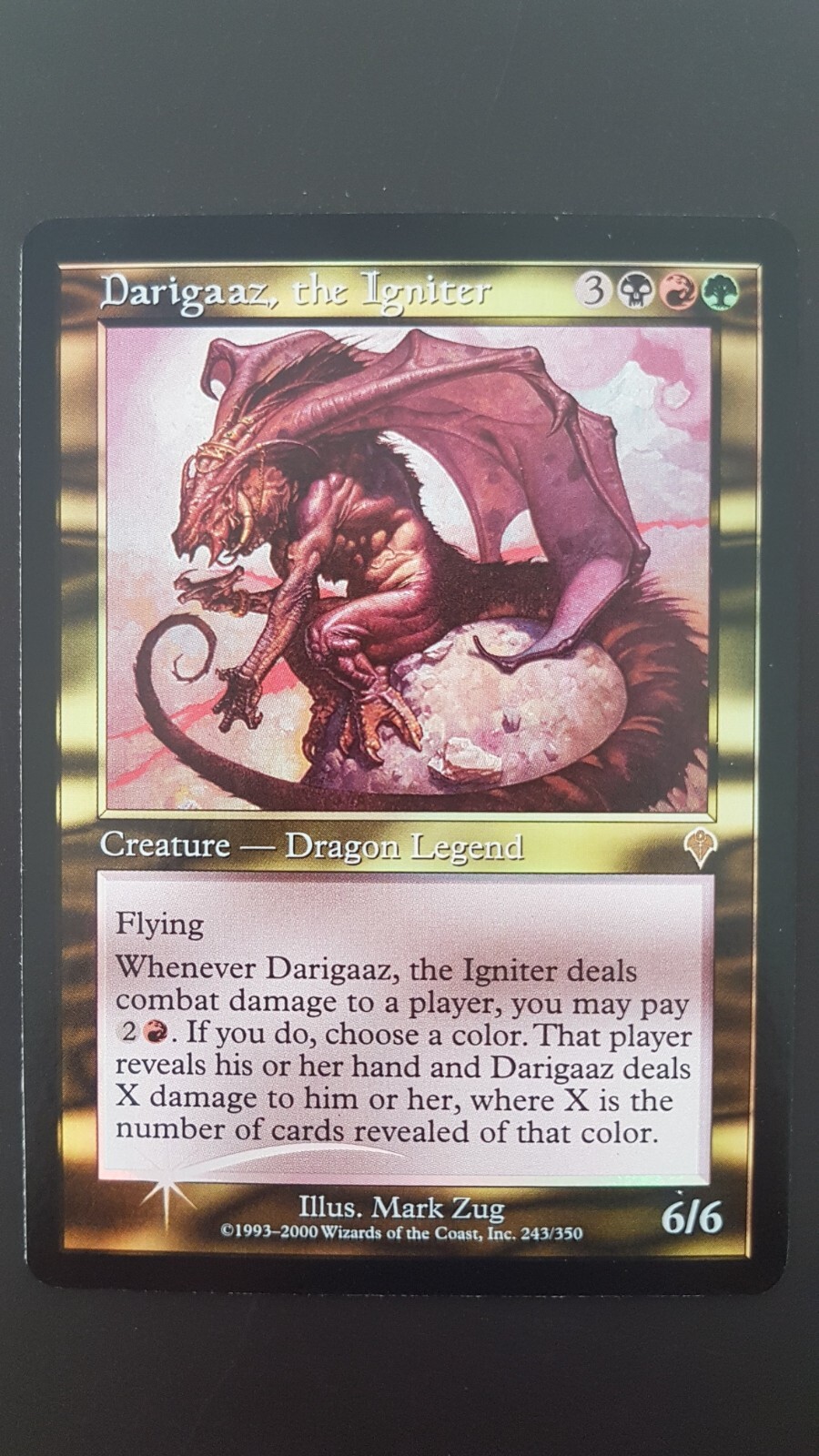 マジック：ザ・ギャザリング MTG Darigaaz the Igniter foil FOIL Darigaaz, the Igniter - MTG Invasion - NM | eBay
