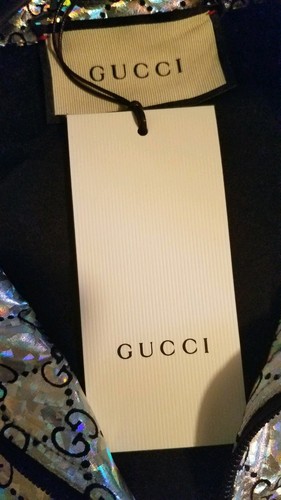 Pre-owned Gucci Jacket With Tags Authentic In Silver