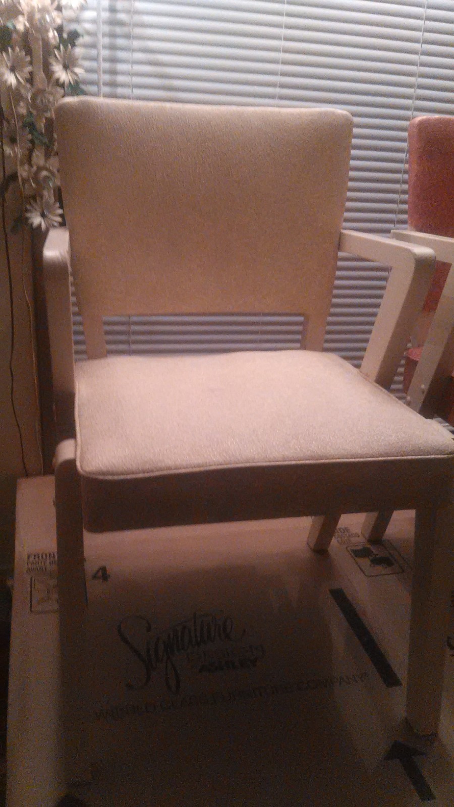 SET OF MID CENTURY MODERN BY BAUMRITTER FOR VIKO ZEE ARM VINYL SEAT RETRO CHAIRS