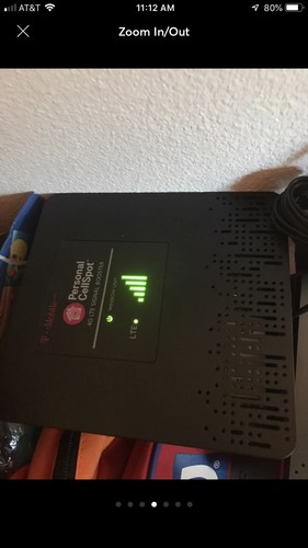 T-Mobile NXT CEL-FI-D32-24 Indoor 4G LTE Signal Booster Personal CellSpot EUC