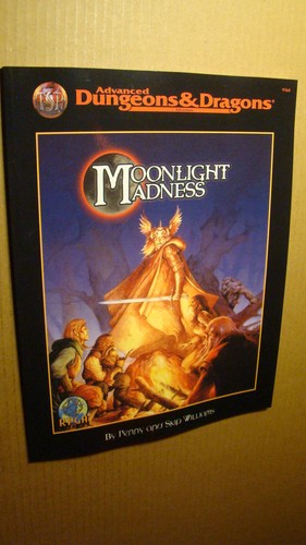 MODULE - MOONLIGHT MADNESS *NEW VF/NM 9.0 NEW* DUNGEONS DRAGONS