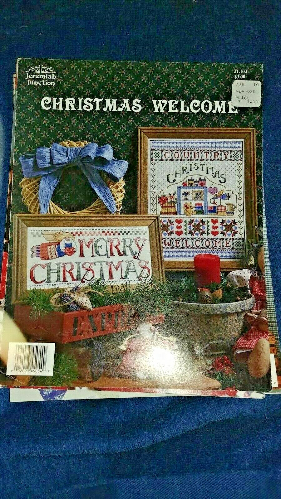 Cross Stitch Books Patterns  Lot Of 6