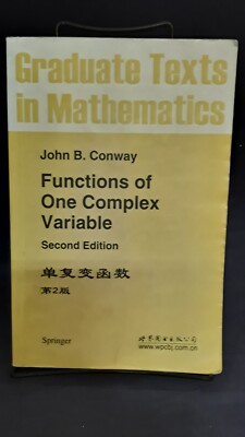 Functions of One Complex Variable, 2nd Ed. Chinese Ed., John B. Conway, 231024