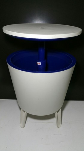 D'Vision Design Bar Table Ice Cooler (D-Vision) - Retro MCM Style