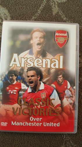 ARSENAL CLASSIC VICTORIES OVER MANCHESTER UNITED DVD