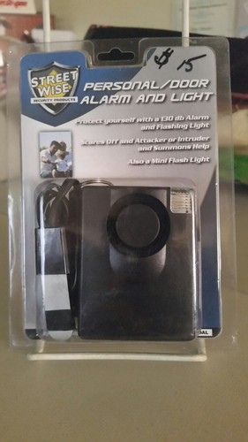 Multi-Purpose Personal Alarm 130dB ~ Self, Door, Window, Purse, Backpack