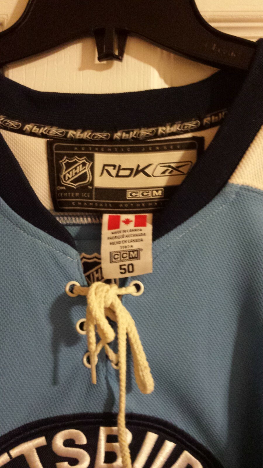 Pittsburgh penguins winter classic jersey Sidney Crosby 2009 Stanley Cup