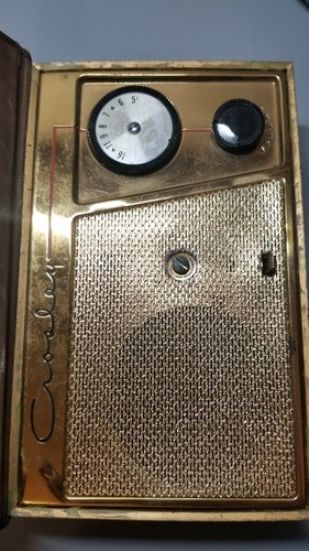 1956 Crosley AM Book Radio Model JM-8BK 