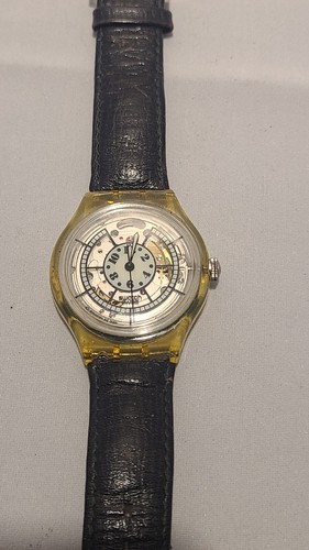 swatchー101 irony automatic 両面スケルトン Swatch-101 Irony Automatic Double-Sided Skeleton | eBay