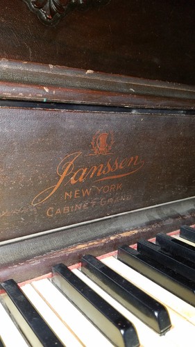 Janssen piano  from 1907 to 1908