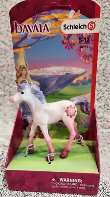 Schleich Bayala Mandala Unicorn Foal Horse Pink Purple Animal Figure 70716 NEW 