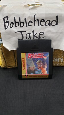 AUTHENTIC ROLLING THUNDER NINTENDO NES VIDEO GAME NO BOX OR MANUAL