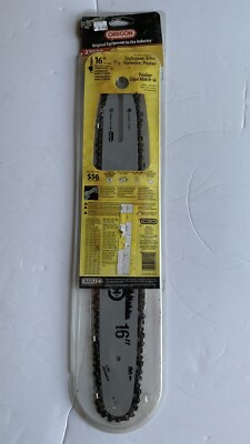 Oregon 16 In Bar Chain Combo, Bar Length 16 in, Chain Pitch 3/8 in 27857