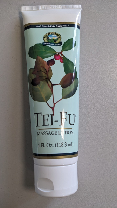 Original Nature'S Sunshine Tei FuÂ® Massage Lotion 4 Oz / 118 Ml